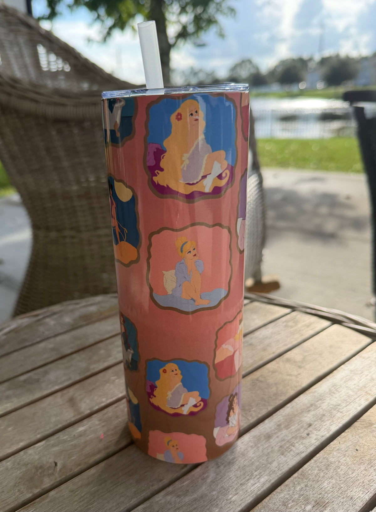 ✨ The Morning After Collection  20 oz Skinny Tumbler 👑💗
