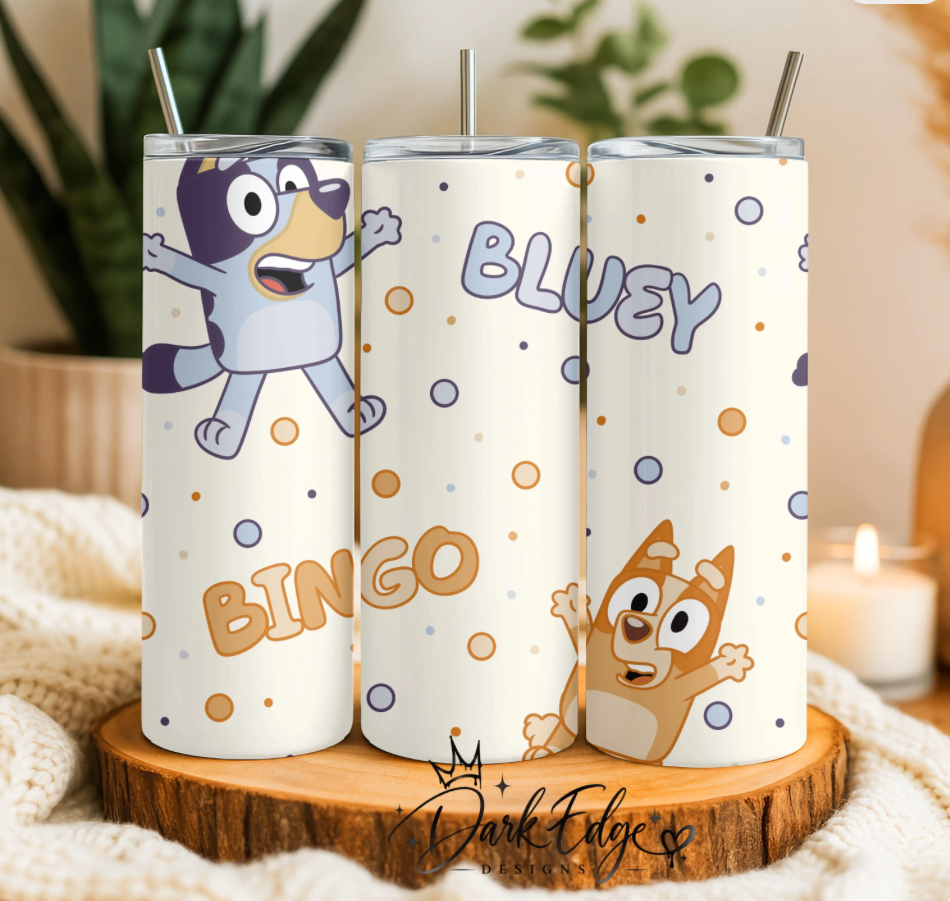 Bluey and Bingo Tumbler