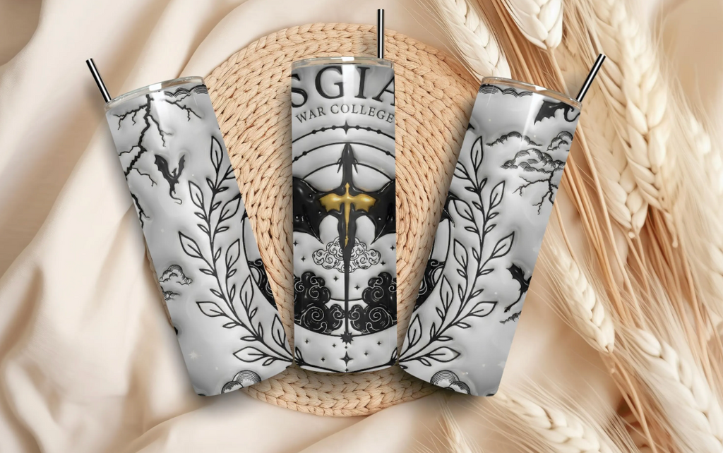 Fourth Wing College Student Tumbler