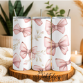 🎀 Pretty in Pink Bow Collection Tumbler