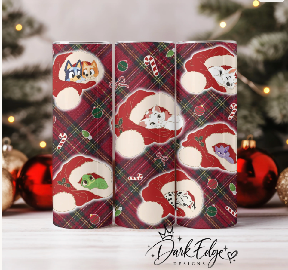 Santa's Cozy Crew 🐾🎅🏻 Tumbler