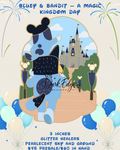Bluey & Bandit — A Magic Kingdom Day LE 50