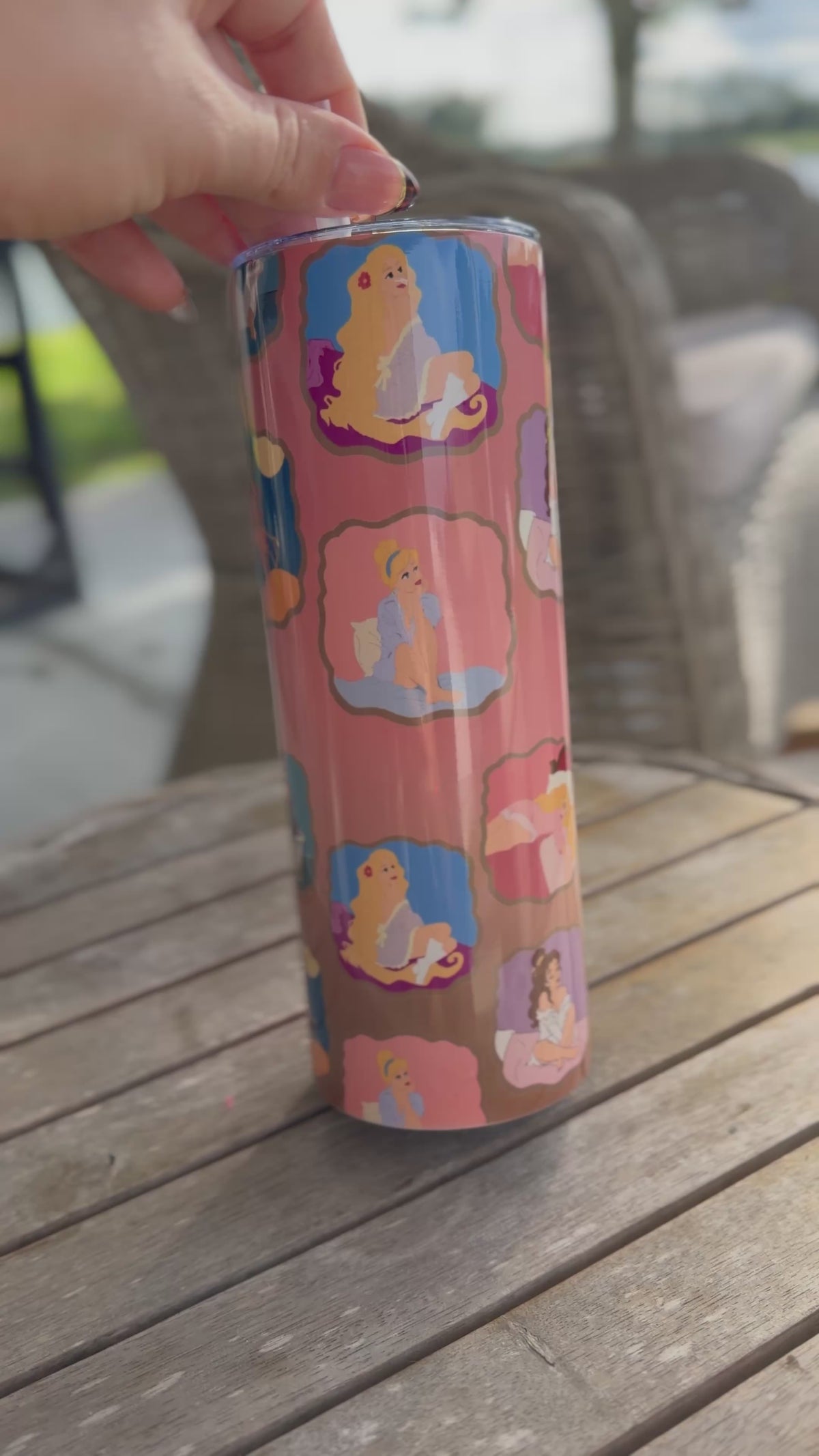 ✨ The Morning After Collection  20 oz Skinny Tumbler 👑💗